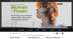 Desktop Screenshot of pes-women-in-power.org