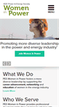 Mobile Screenshot of pes-women-in-power.org